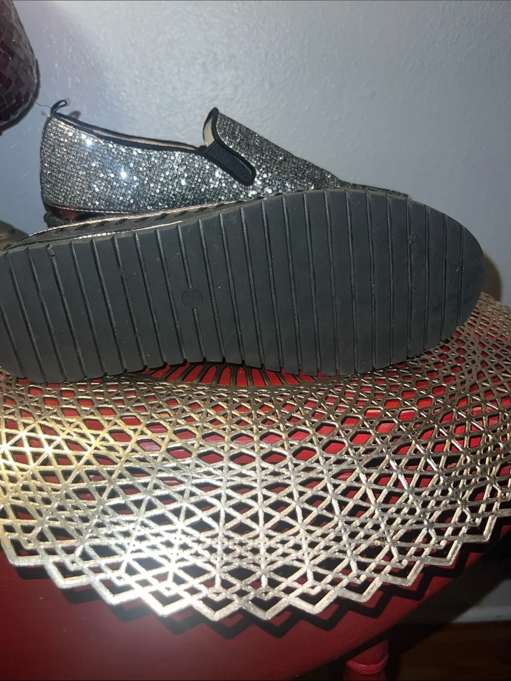JoliMall silver glitter